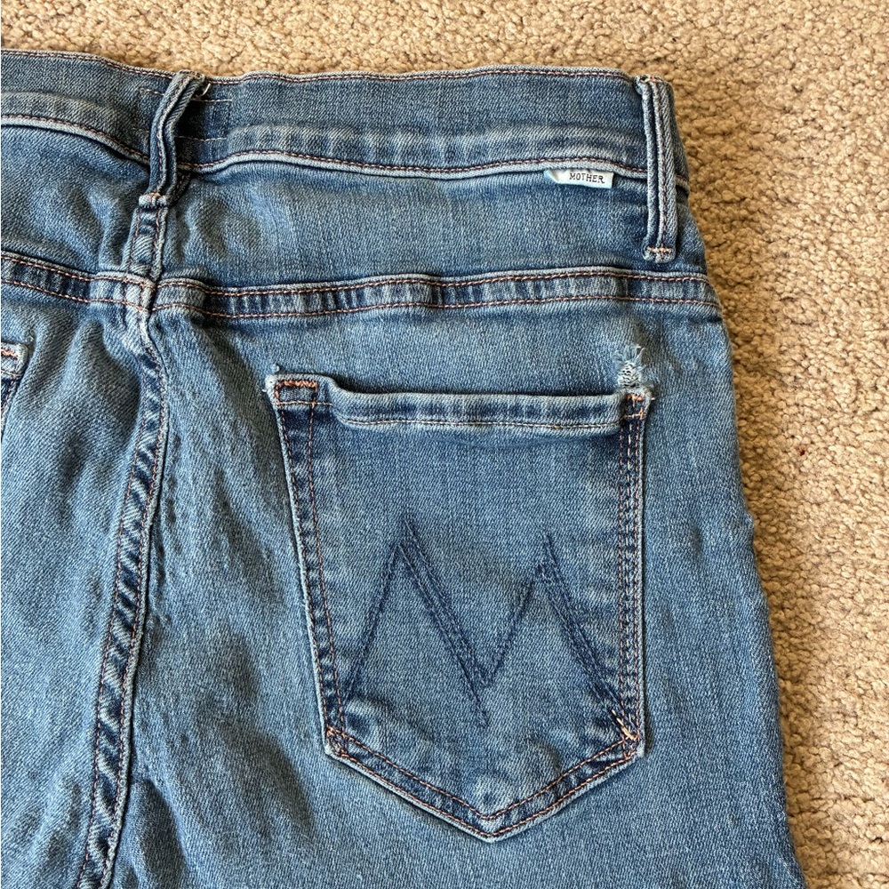 MOTHER Classic Blue Denim Jeans
